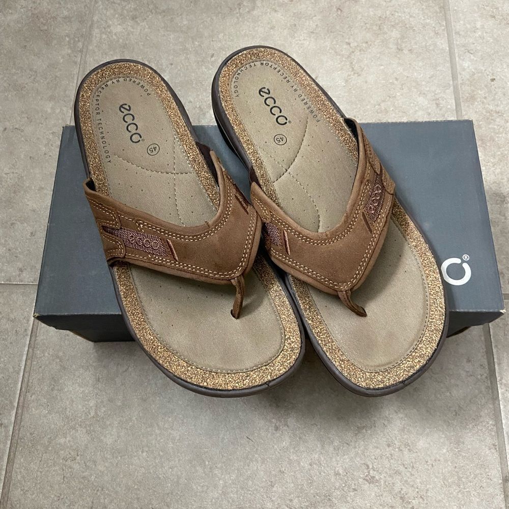 Ecco Waikiki Cocoa Brown Sandals
